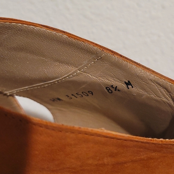 Stuart Weitzman SAXONY Suede  Strappy Sandals Heels Brown - Picture 7 of 7